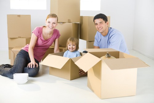 Local furniture removals team helping with a home move in Catford