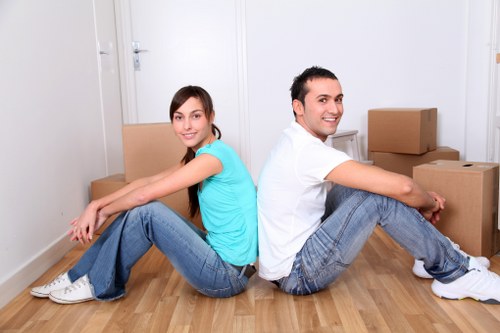 Booking and access requirements for a Catford man and van service