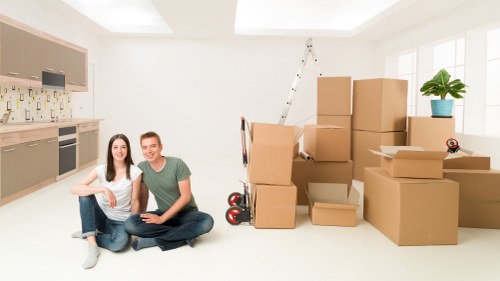Catford moving truck prepared for a flat or house move in South East London