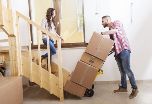 Commercial removals support for a business move in Catford
